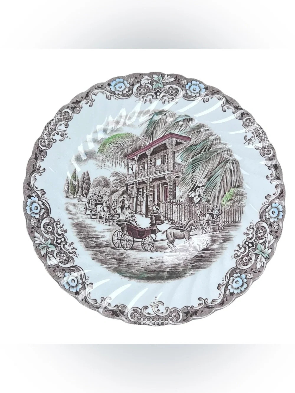 Vintage Johnson Brothers Heritage Hall French Provincial Salad‎ Plate #4411